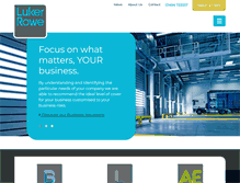 Tablet Screenshot of lukerrowe.com